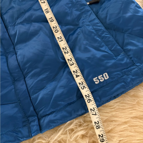 The North Face 550 Blue Down Insulated Puffer Quilted Vest - Picture 5 of 7